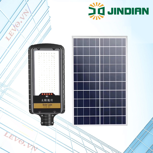 Đèn đường năng lượng mặt trời 100W JinDian JD-298