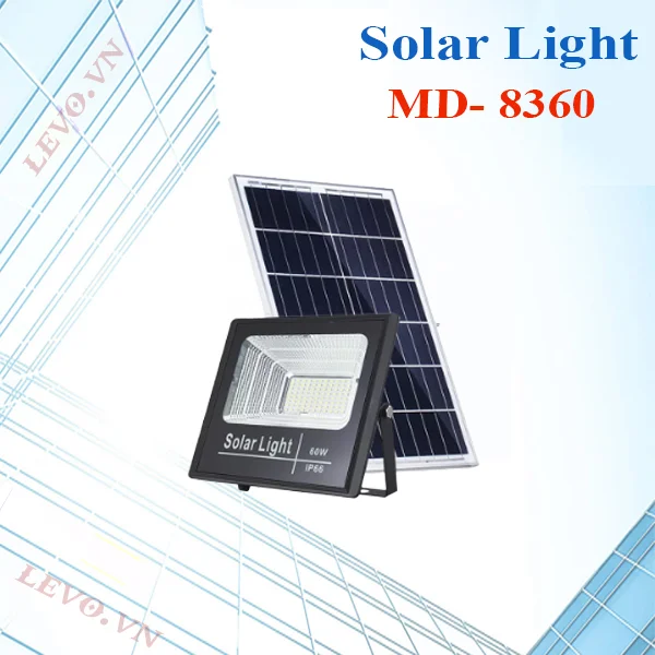 Đèn năng lượng mặt trời 60 Watt MD-8360