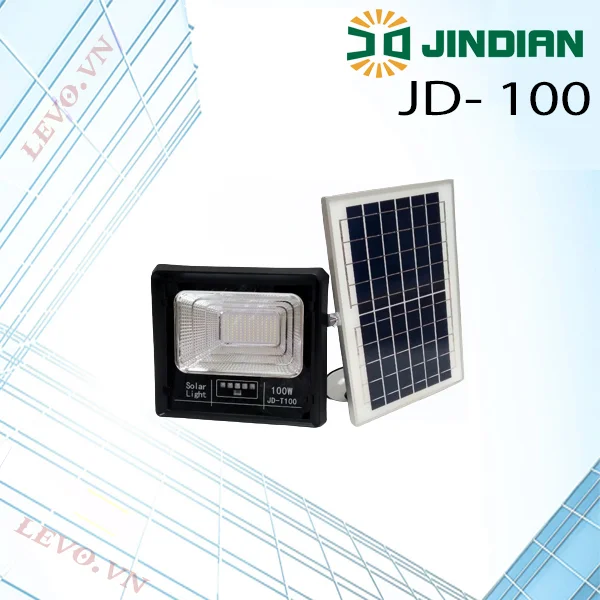 Đèn năng lượng mặt trời Jindian 100 Watt JD-T100