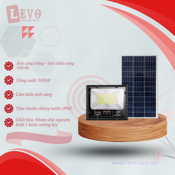 ĐÈN NĂNG LƯỢNG MẶT TRỜI KUNGFU KF 83500 (500W)