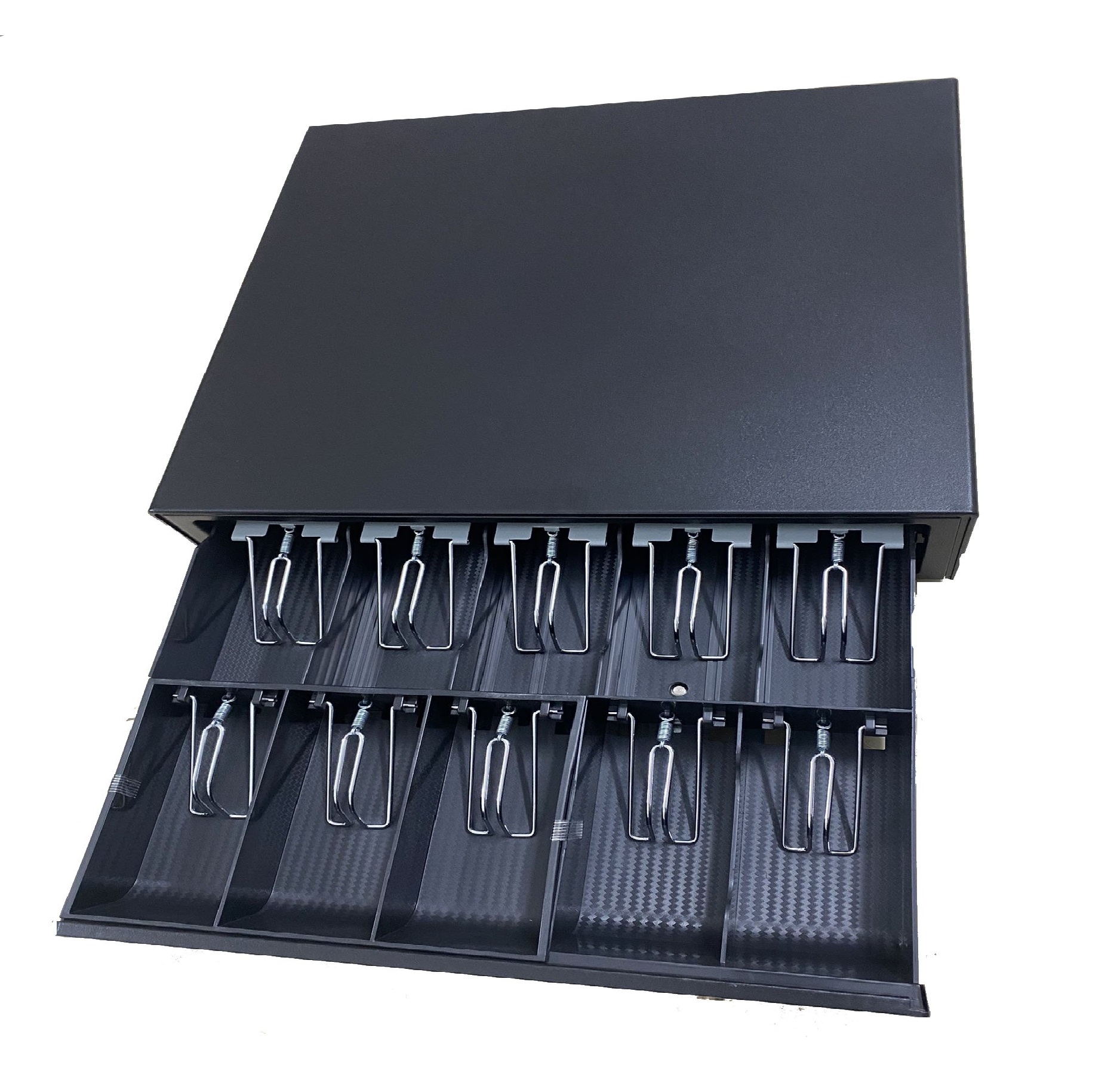 Két thu ngân lớn 10 ngăn, 10 kẹp có thể tháo rời