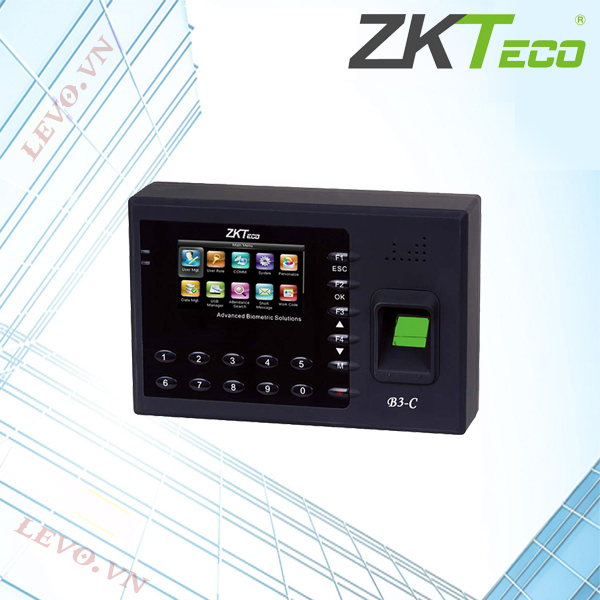 Máy chấm công vân tay và thẻ cảm ứng ZKTeco B3-C