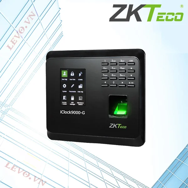 Máy chấm công vân tay ZKTeco iClock9000-G