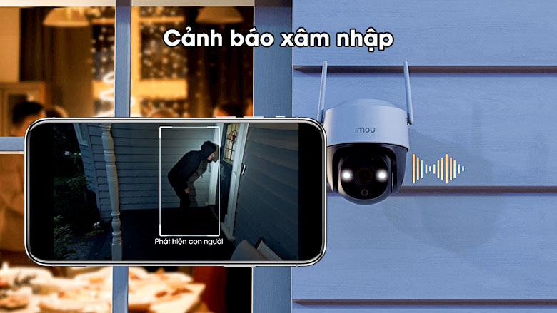 IMOU S21FEP cảnh báo xâm nhập