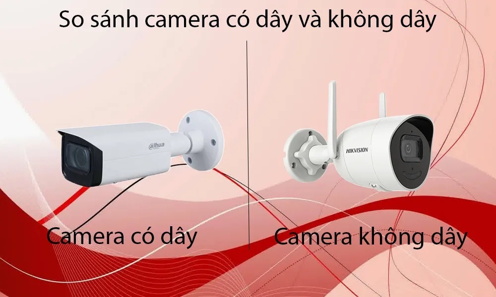 Nên lắp camera có dây hay wifi