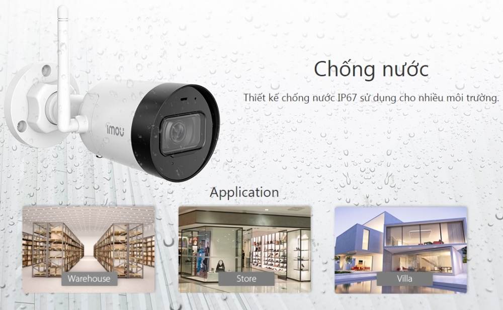 Mấu camera ngoài trời chống nước