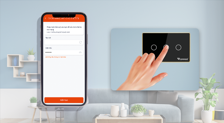 Công tắc thông minh Vconnex